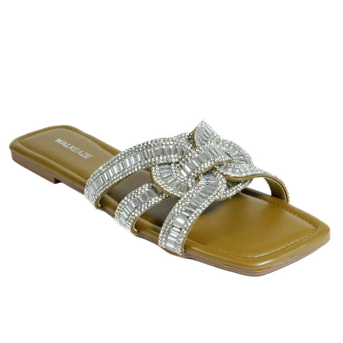 Women Formal Slippers - 40863S - Slippers - Walkeaze